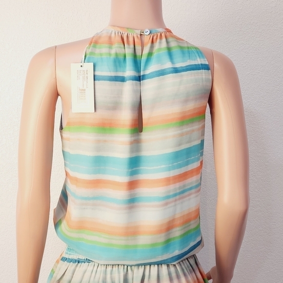 Ramy Brook Printed Paris Sleeveless Dress Multi Color Size: XS - Picture 10 of 15